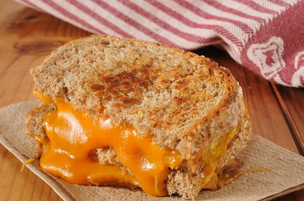 Sandwich de queso a la parrilla — Foto de Stock