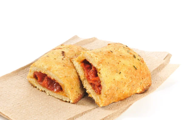 Mini Calzones — Zdjęcie stockowe