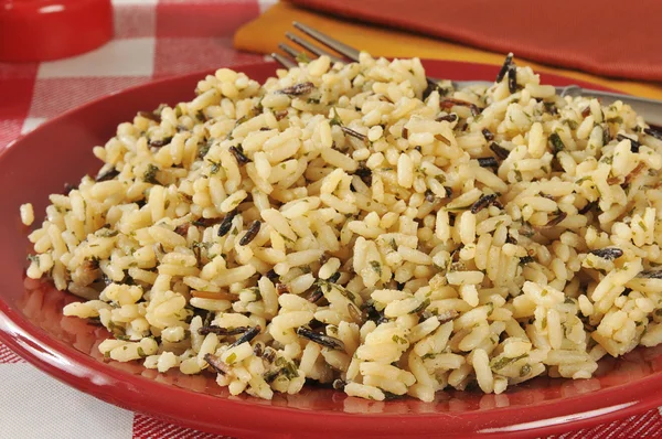 Grãos longos e arroz selvagem — Fotografia de Stock