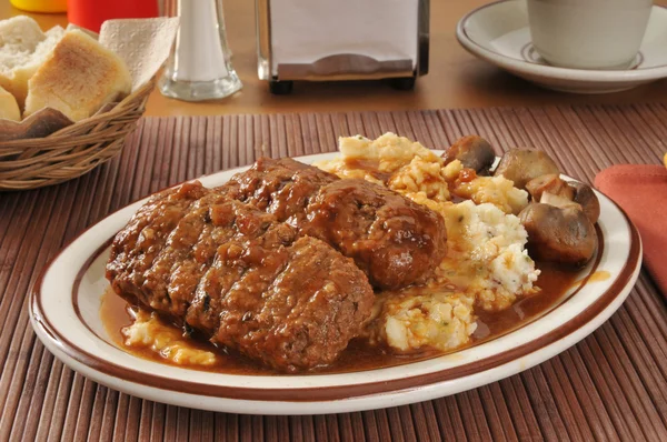 Pão de carne — Fotografia de Stock