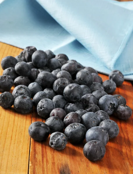 Fresh organic blueberries — Stock Photo, Image