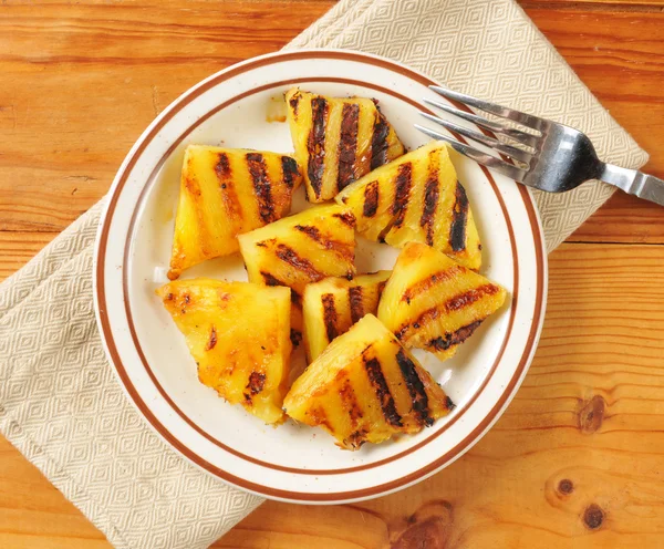 Grilled pineapple — Stock Photo, Image