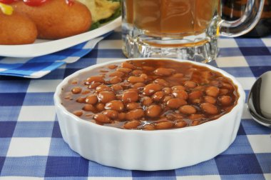 country tarzı pişmiş fasulye