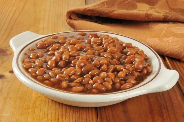 Baked beans — Stock Photo, Image