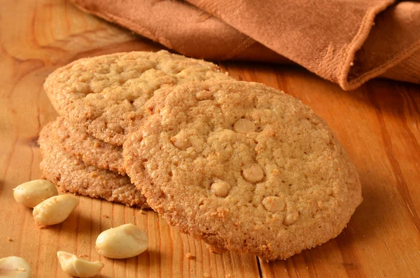 Gourmet peanut butter cookies — Stock Photo, Image