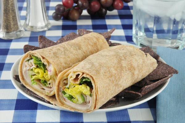 Wrap smörgås — Stockfoto