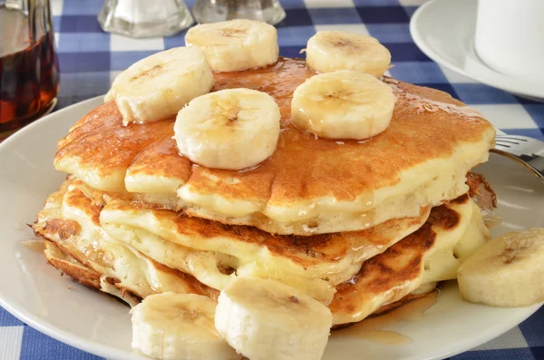 Banana pancakes — Stock Photo, Image