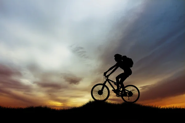 Bicicleta de montanha — Fotografia de Stock