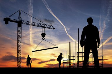 Worker construction clipart
