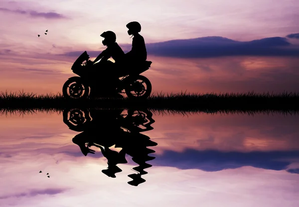 Мотоциклисты — стоковое фото