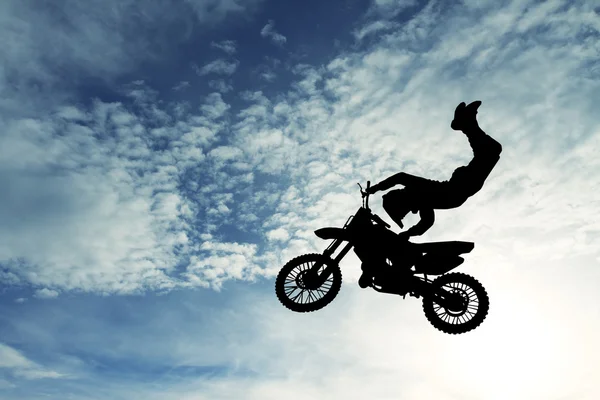 Motocross acrobatique — Photo