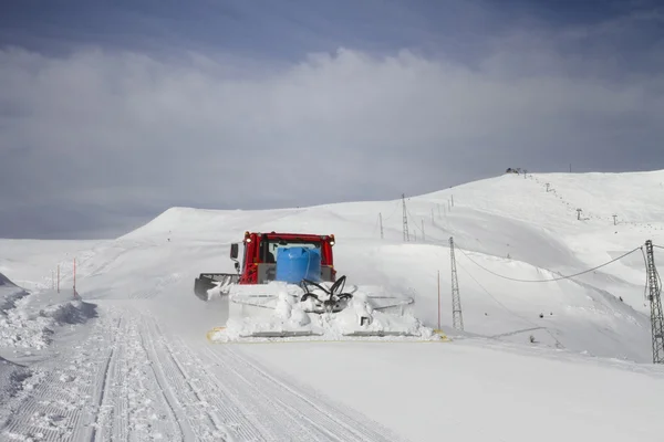 Sneeuwscooter — Stockfoto