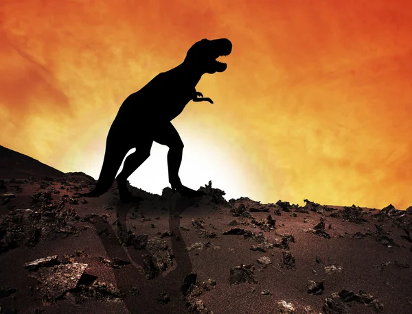 Dinosauri preistorici — Foto Stock