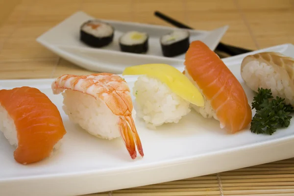 Sushi plaat — Stockfoto