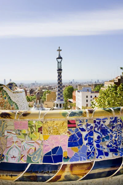 Barcelona Gaudi - Parc Guell — Stock fotografie