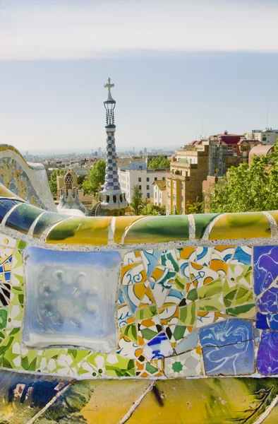 Barcelona Gaudi - Parc Guell — Stock fotografie