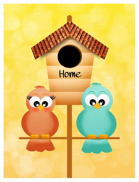 Birdhouse — Zdjęcie stockowe