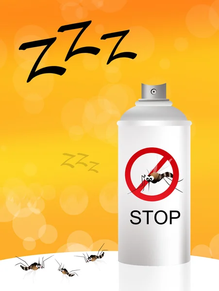 Spray de mosquito — Fotografia de Stock
