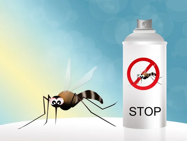 Mosquito spray — Stock Photo, Image