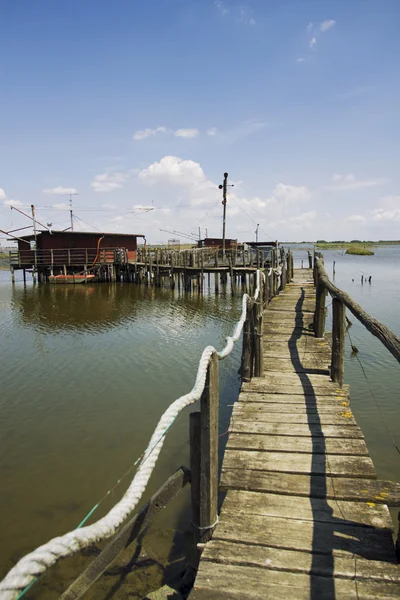 Dalar i comacchio — Stockfoto