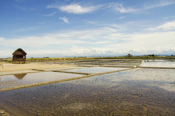 Saltern von cervia, italien — Stockfoto