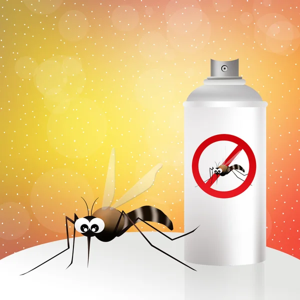 Sivrisinek sprey — Stok fotoğraf