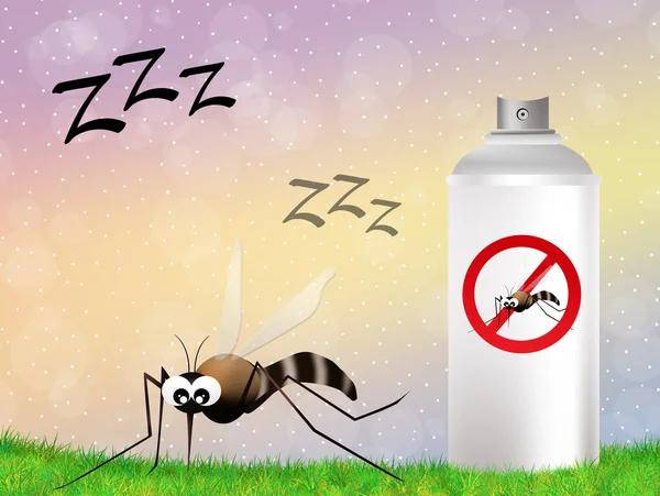 Spray de mosquito — Fotografia de Stock