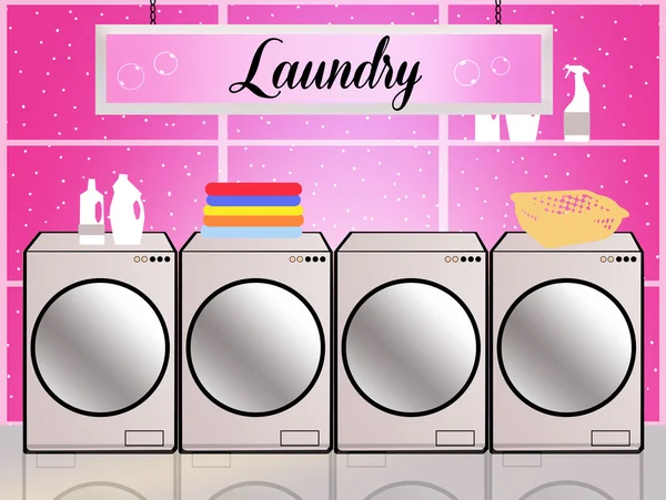 Wäschereiservice — Stockfoto