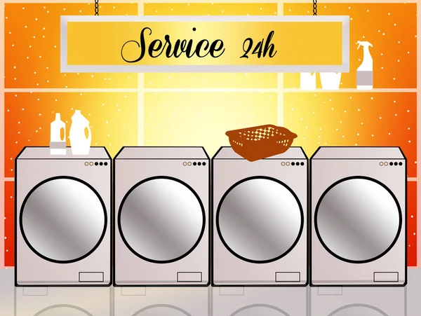 Tvättservice — Stockfoto