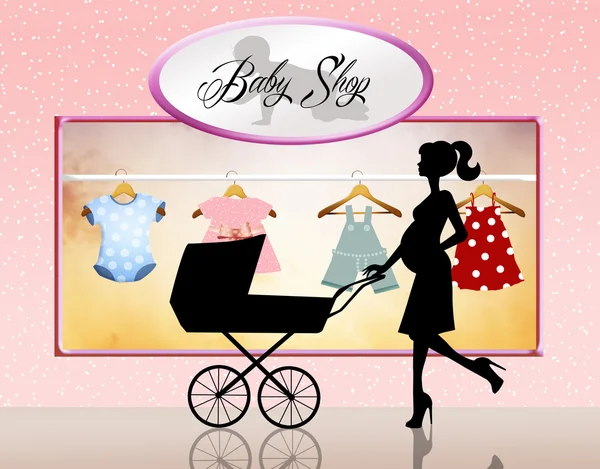Baby shop — Stockfoto