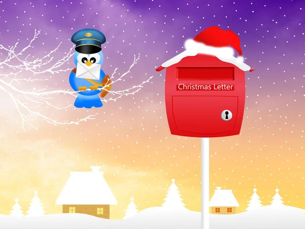 Christmas letter — Stock Photo, Image