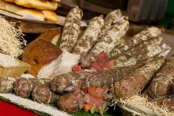 Salami — Stock Photo, Image