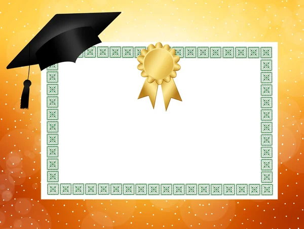 Diploma de — Fotografia de Stock