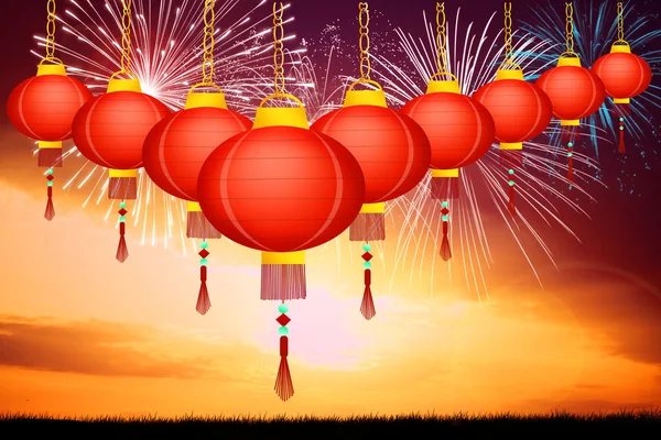 Ano novo chinês — Fotografia de Stock