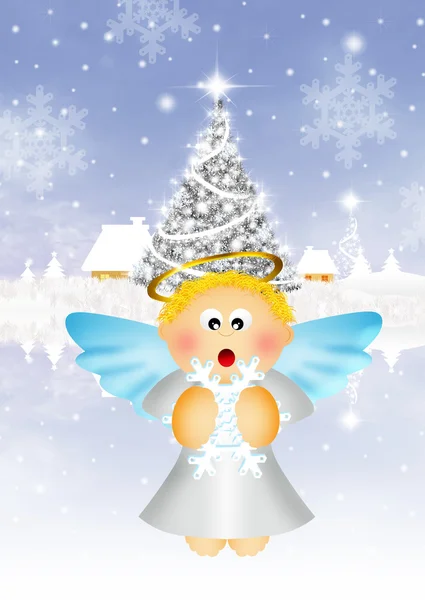 Karácsonyi angyal — Stock Fotó