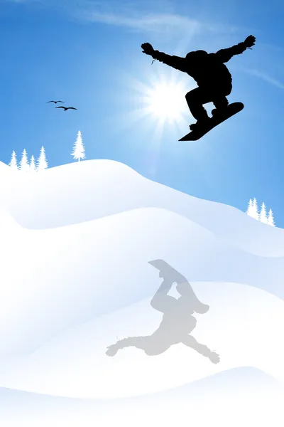 Snowboarder — Foto de Stock