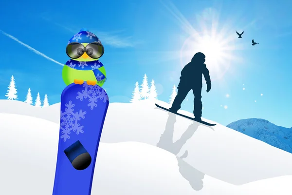 Snowboard — Foto de Stock