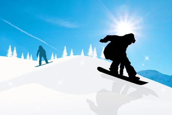 Kayakçı — Stok fotoğraf