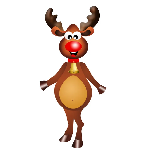 Reindeer icon — стоковое фото