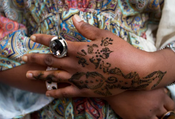 Tatouage au henné — Photo