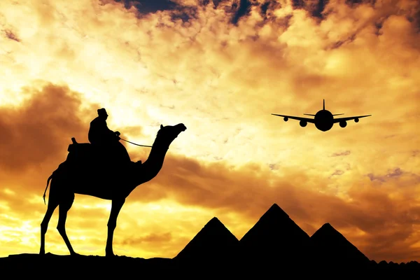 Resa till Egypten — Stockfoto