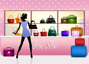 Shop of handbags