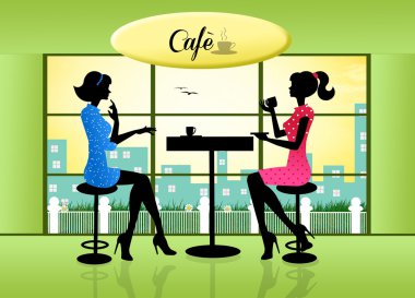 kahve içmek Kadınlar