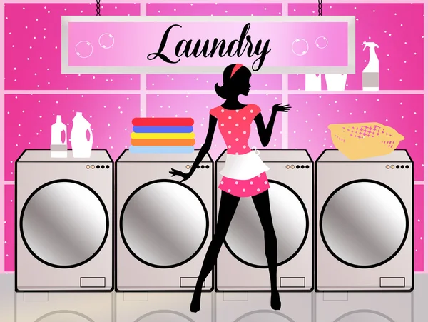 Tvättservice — Stockfoto