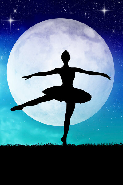 Dancer in the moonlight