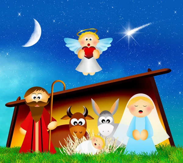 Nativity scene — Stock Photo, Image