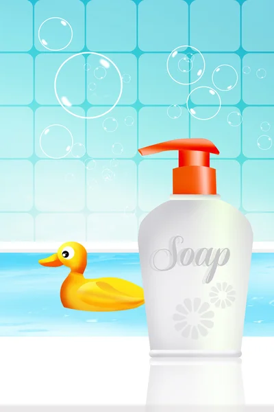 Soap bottle — Stock Photo, Image