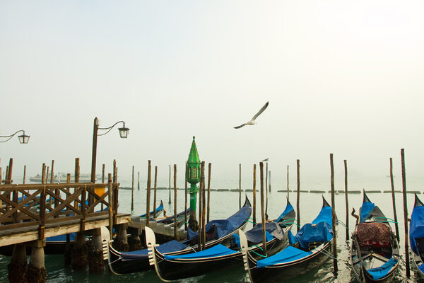 Fog in Venice, Italy