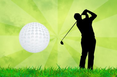 resimde Golf