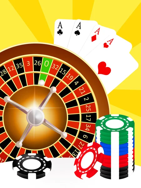 Poker casino — Stockfoto